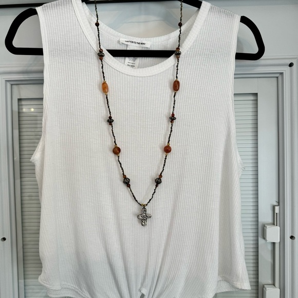 Lot Of 5 Boho/ Vintage Long Necklaces - Picture 4 of 11